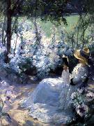 Frank Bramley Delicious Solitude oil on canvas